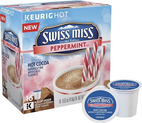 Best Buy: Swiss Miss Peppermint Hot Cocoa K-Cup Pods (16-Pack) 120051 | Peppermint hot cocoa ...