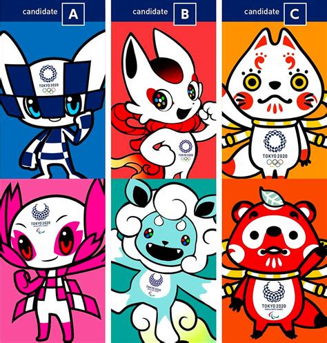 Japanese Mascots for 2020 Olympics - Branding in Asia