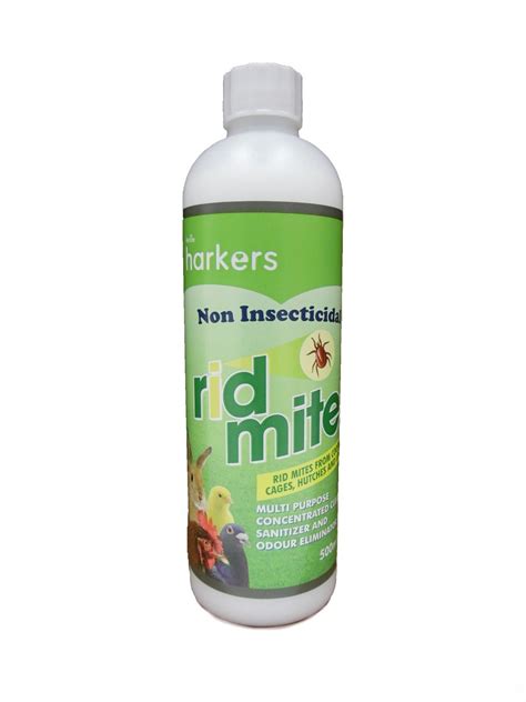 Harkers RIDMITE 500ml Bird mites Red Mite Treatment Coops Cages Hutches Lofts IN STOCK - Fab ...