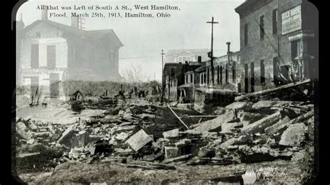 Historic Flood Hamilton, OHIO 1913 Disaster - YouTube