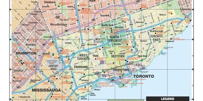 Toronto Attraction map. All Toronto Attractions maps.