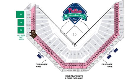 Phillies Stadium Seating Chart View – Two Birds Home