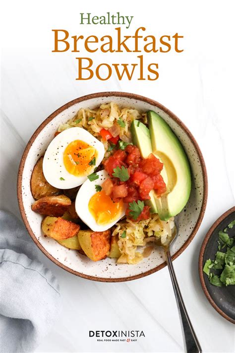 Breakfast Bowls (Healthy Meal Prep Idea!) - Detoxinista