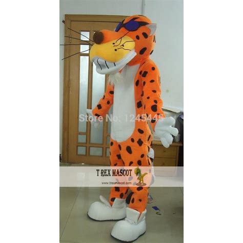 Cartoon Chester Cheetah Carnival Costume Funny Cheetos Leopard Mascot ...