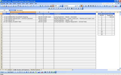 Income Tax Spreadsheet — db-excel.com