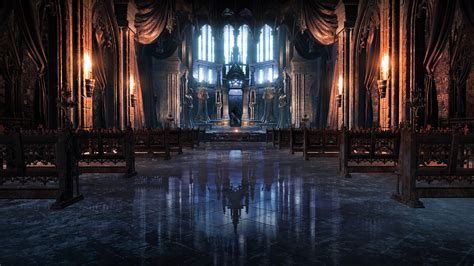 Dark Souls III Gothic Cathedral 4K Ultra HD Wallpaper