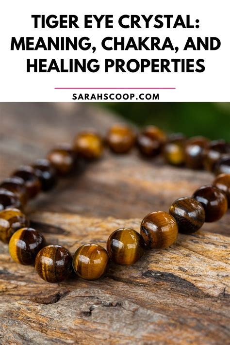 Tiger Eye Crystal: Meaning, Chakra, and Healing Properties | Sarah Scoop