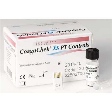 Buy CoaguChek XS PT Quality Control Solution (4x1ml) | Kanela