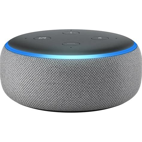 Amazon Echo Dot (3rd Generation, Heather Gray) B0792K2BK6 B&H