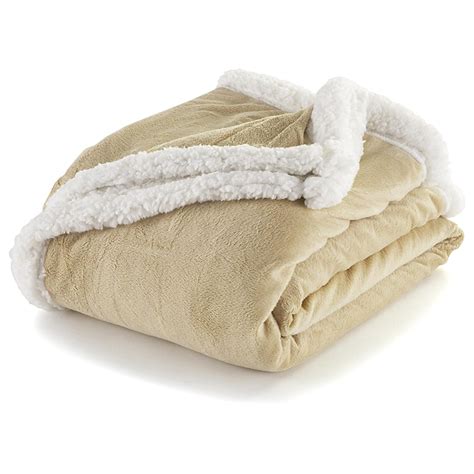 Mink - Sherpa Throw Blanket - 198264, Blankets & Throws at Sportsman's Guide