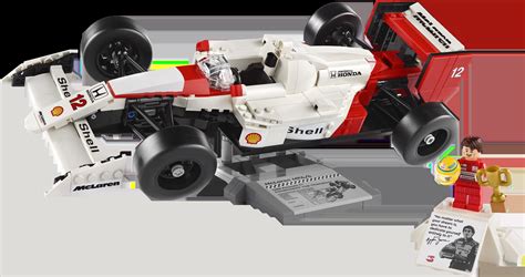 LEGO Icons 10330 McLaren MP4/4 & Ayrton Senna revealed