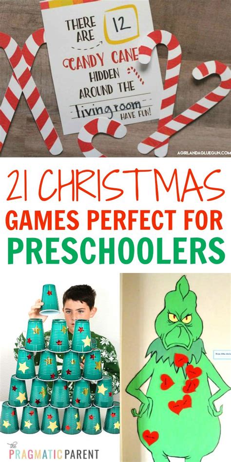 21 Best Christmas Games Perfect for Preschoolers | Preschool christmas ...