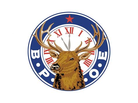 Elks Usa Logo Vector - Elk Animal Hunt And Zoo Wild Moose Royalty Free ...