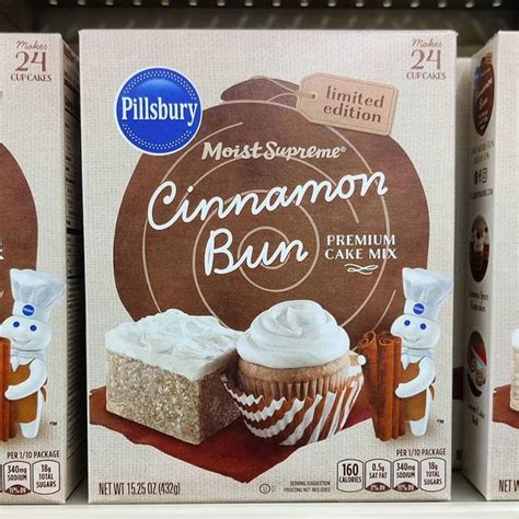 Pillsbury’s Cinnamon Bun Cake Mix and Frosting Will Fill Your Holiday Baking With Spice