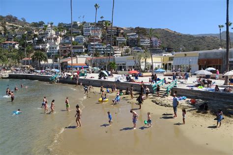 Crescent Beach on Catalina Island, Avalon, CA - California Beaches