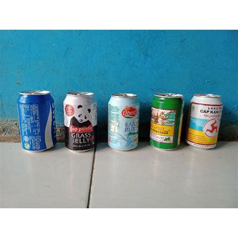 Jual Kemasan Minuman Kaleng Alumunium Kosong Bersih | Shopee Indonesia