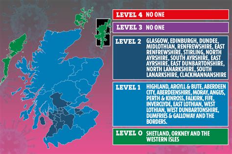 Scotland's central belt to stay in Level 2 as rest of country moves to level 1 and 0 | The ...