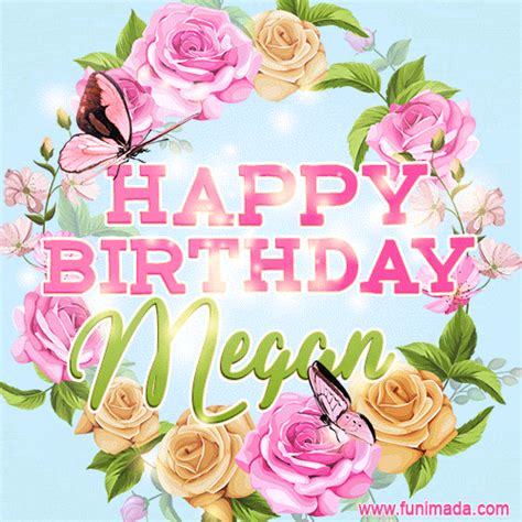 Happy Birthday Megan GIFs - Download on Funimada.com