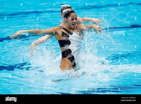 Tokyo, Japan. 3rd Aug, 2021. ANITA ALVAREZ and LINDI SCHROEDER of USA compete in the Artistic ...