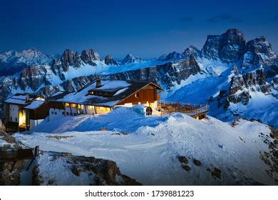 Rifugio Lagazuoi Cable Car Station Against Stock Photo 1739881223 | Shutterstock