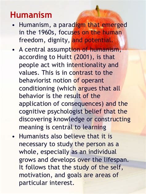 Humanistic Theory of Learning