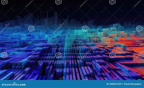 Abstract Glitch Matrix Ripple Stock Illustration - Illustration of filter, design: 290691323