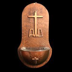 Holy Water Fonts & Bottles - At The Vintage Catholic