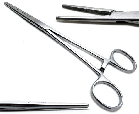 Amazon.com: Rankin Crile Hemostat Forceps Straight 6.25" Locking Handle Surgical Instruments ...