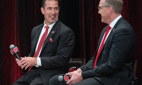 LOOK: New Wisconsin head coach Luke Fickell is already on the ...