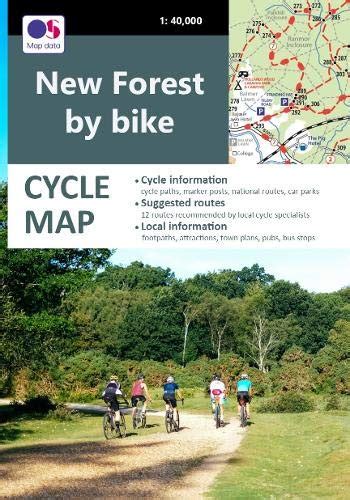 The New Forest by Bike map | The Woods Cyclery