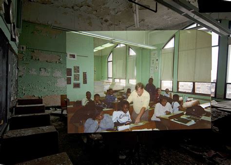 Then-and-Now Photos of Abandoned Detroit School | Bored Panda