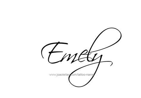 Emely Name Tattoo Designs | Name tattoo designs, Name tattoo, Tattoo designs