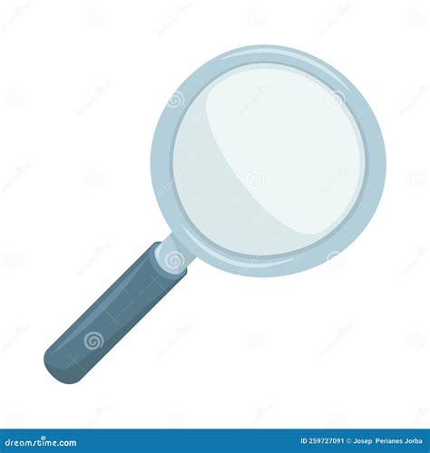 Magnifying Glass Sign Emoji Icon Illustration. Search Vector Symbol ...