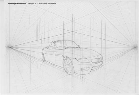 Rezwan Nazeri - Perspective Drawing Vehicle 1B