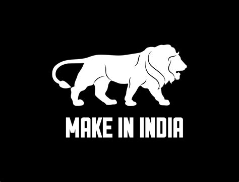 make in india logo vector, make in india icon free vector 20190485 Vector Art at Vecteezy