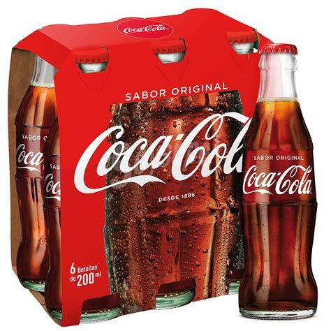 Coca-Cola Clásica Pack 6 botellas 20 cl