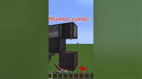 mumbo jumbo using redstone be like - YouTube