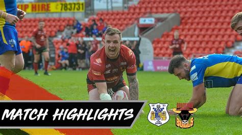 Highlights: Doncaster RLFC vs. Bradford Bulls - YouTube