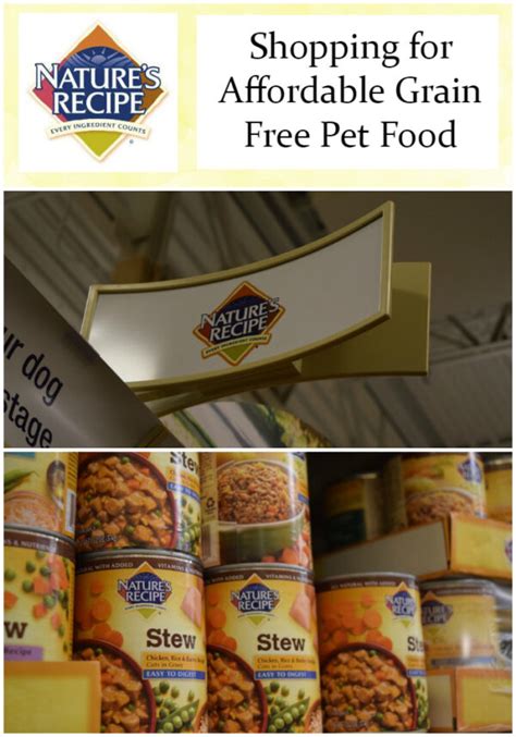 Affordable #NaturesRecipe Grain-Free Pet Food - Some Pets