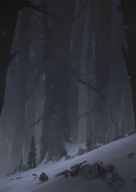 ArtStation - Snow | Kunst, Jäger, Hintergrund