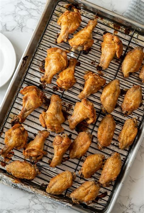 Crispy Oven Baked Chicken Wings - I Wash You Dry