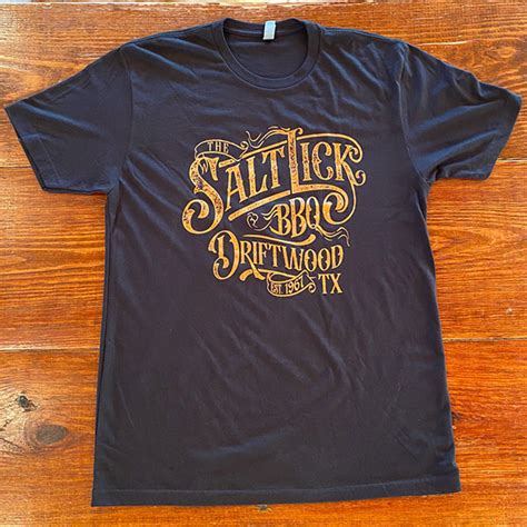 Salt Lick Script T-shirt | Salt Lick BBQ