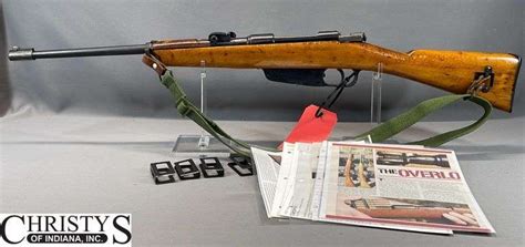 Mannlicher-Carcano M38 SN: 1629 cal. 6.5 Carcano. Italian, WWII, Includes Five 6-Round Clips and ...