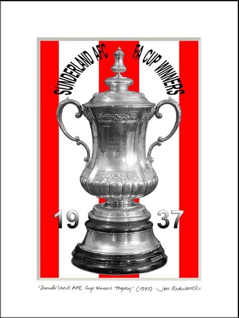 SUNDERLAND AFC-CUP WINNERS TROPHY 1937 – Jan Radwanski