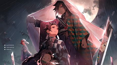 1366x768 Resolution Demon Slayer Kimetsu no Yaiba FanArt 1366x768 ...