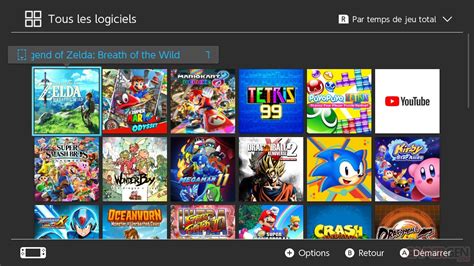 TUTO Nintendo Switch : comment classer ses jeux et applications ...