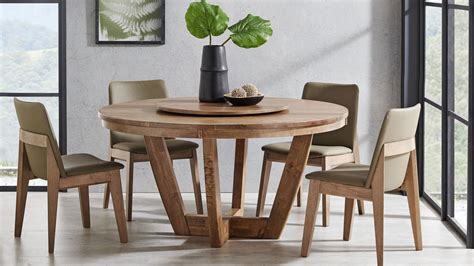 Staggering Photos Of Round Dining Table With Lazy Susan Ideas | Turtaras
