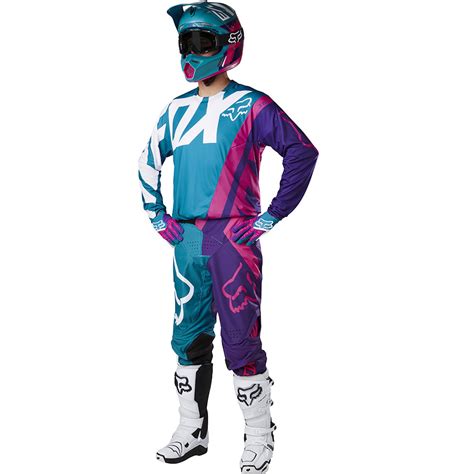 Fox Racing 2017 Mx NEW 360 Creo Teal Purple Jersey Pants Motocross Gear ...