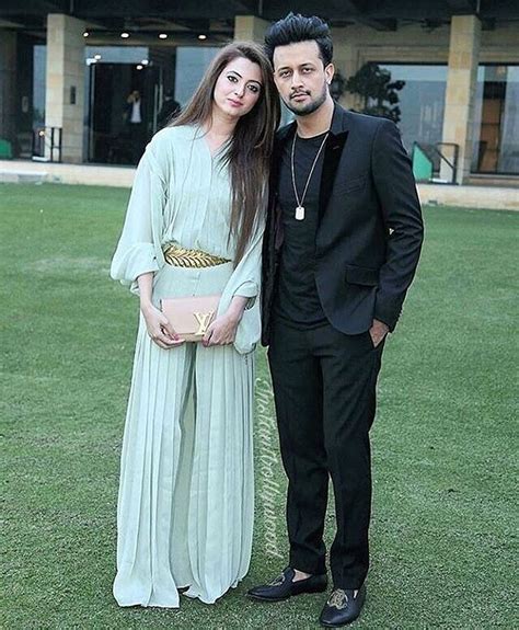 Atif Aslam with wife, Sara Bharwana