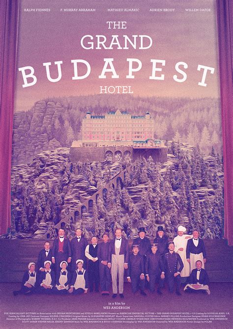 THE GRAND BUDAPEST HOTEL - 2014 | Poster By Polar_std